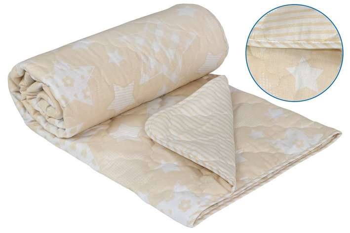

Одеяло Руно Комфорт 140х205 (321.02ШКУ_Beige star)