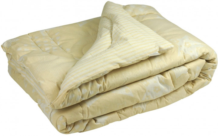 

Одеяло РУНО шерсть 200х220 см (322.116ШУ_Beige star)