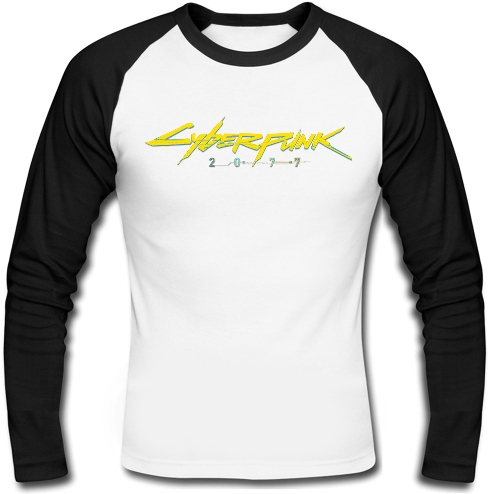 

Футболка с длинным рукавом Fat Cat Cyberpunk 2077 Yellow Logo  29328, Футболка с длинным рукавом Fat Cat Cyberpunk 2077 Yellow Logo XL 29328