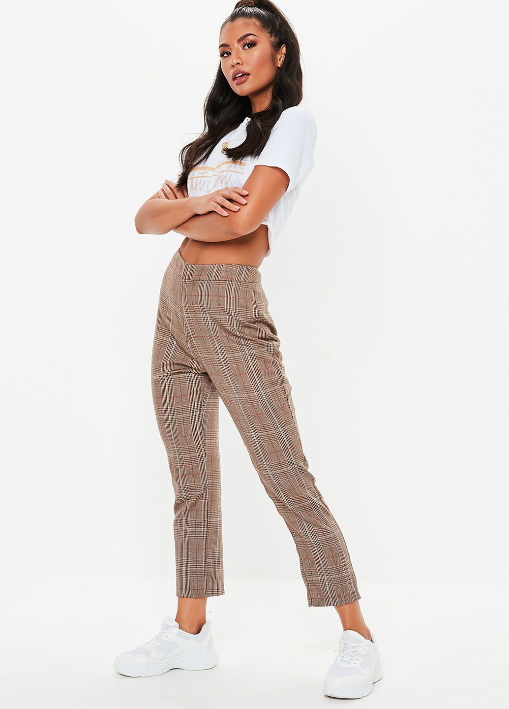 

Брюки Missguided R9342813b09 42 Коричневые
