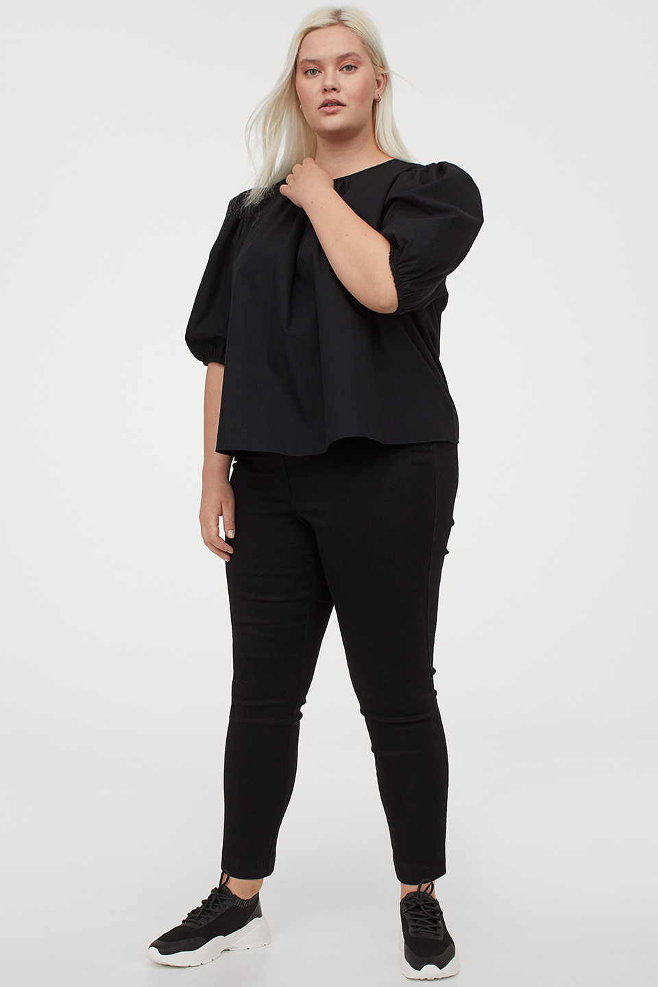 

Брюки H&M 923643b06 L Черные