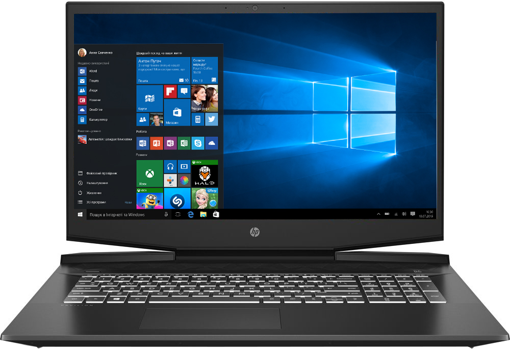 

Ноутбук HP Pavilion Gaming 17-cd1001ua Dark Grey
