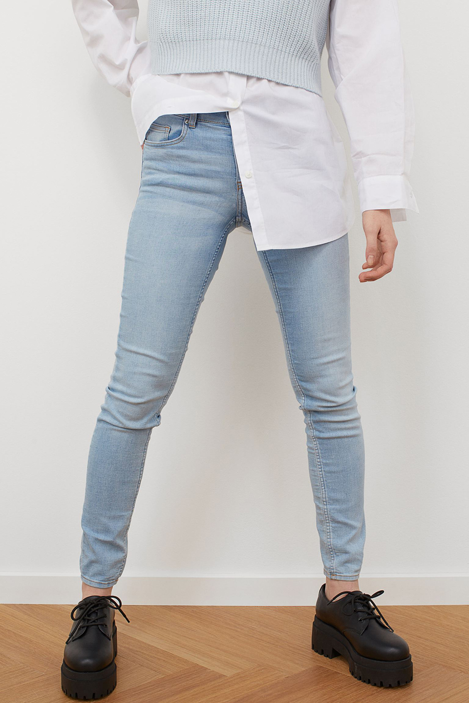 

Джинсы H&M 554450b06 38 Голубые