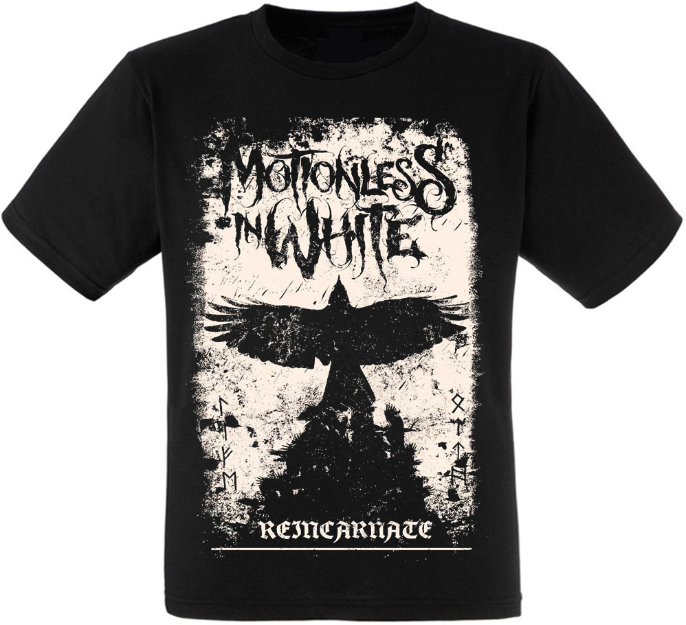 

Футболка Fat Cat Motionless In White "Reincarnate"  13086, Футболка Fat Cat Motionless In White "Reincarnate" S 13086