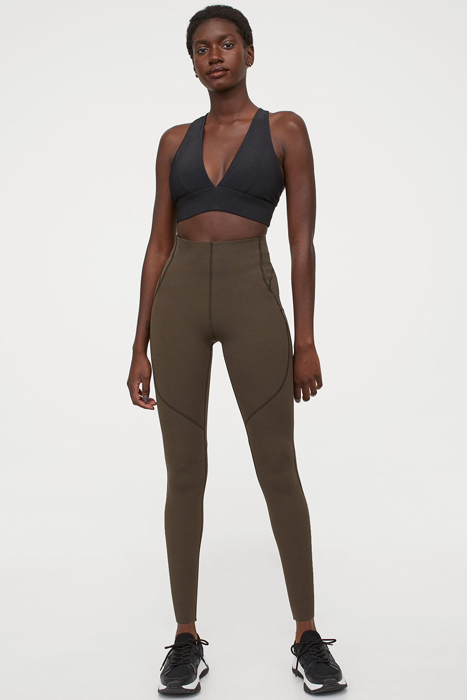 

Спортивные леггинсы H&M 852663b06 L Хаки