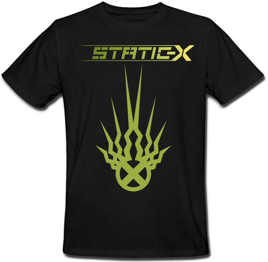 

Футболка Fat Cat Static-X - Green Logo (чёрная)  32152, Футболка Fat Cat Static-X - Green Logo (чёрная) M 32152