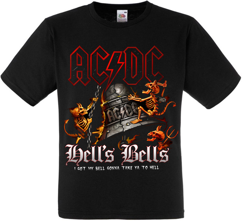 

Футболка Fat Cat AC/DC "Hells Bells"  11969, Футболка Fat Cat AC/DC "Hells Bells" L 11969