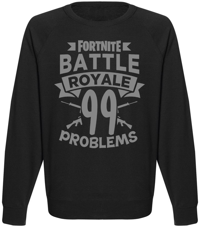 

Свитшот Fat Cat Fortnite Battle Royale "99 Promblems"  31208, Свитшот Fat Cat Fortnite Battle Royale "99 Promblems" M 31208