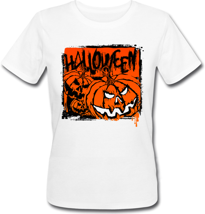 

Женская футболка Fat Cat Halloween (белая) XXL 33653