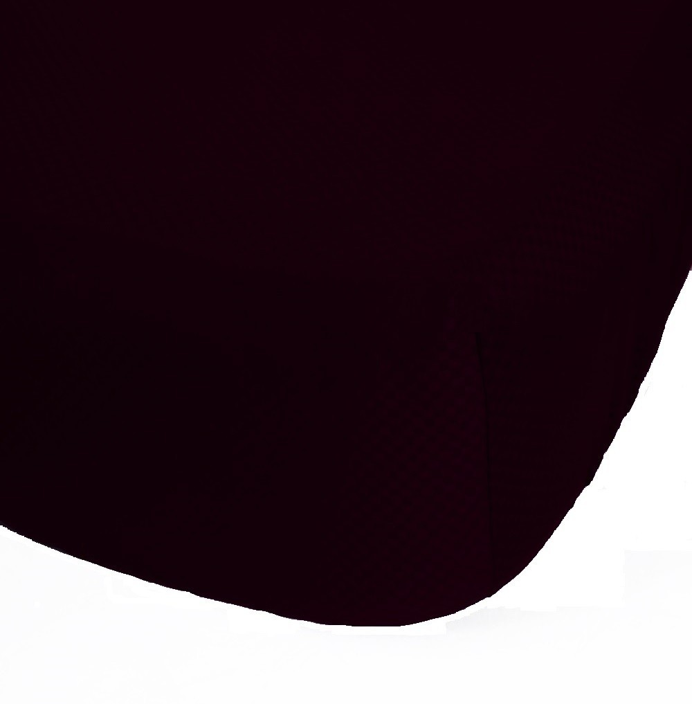 

Простынь на резинке Lodex Interio plum 160*200+25 жаккард-сатин сливовый