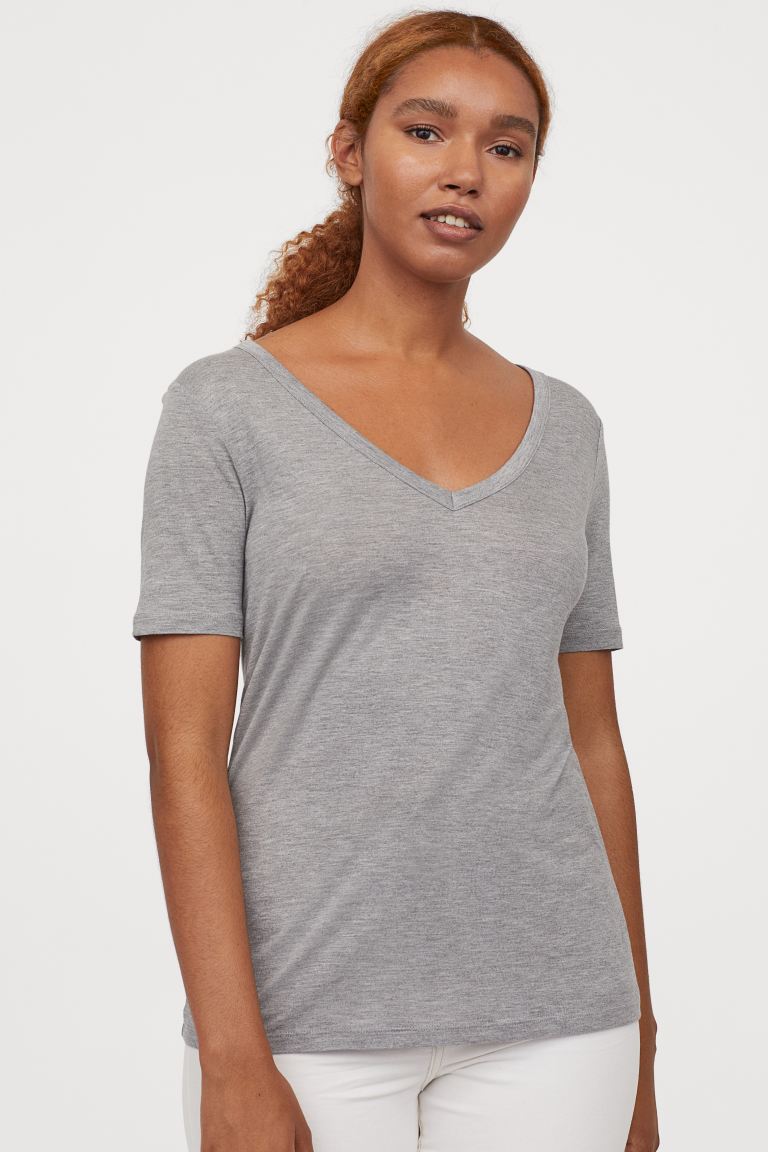 

Футболка H&M 767032b07 XS Серая