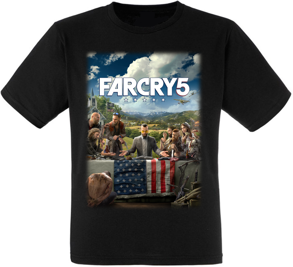 

Футболка Fat Cat Far Cry 5 (чёрная) XXL 20015