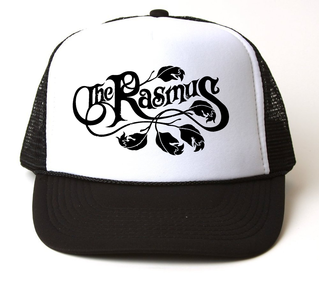 

Кепка-тракер Fat Cat The Rasmus - Leaf Logo (чёрная с белым лбом) 33234