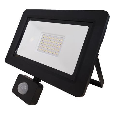 

LED прожектор светодиодный с датчиком движения Horoz Electric ASLAN/S-50 50W 6400K (068-011-0050-010)
