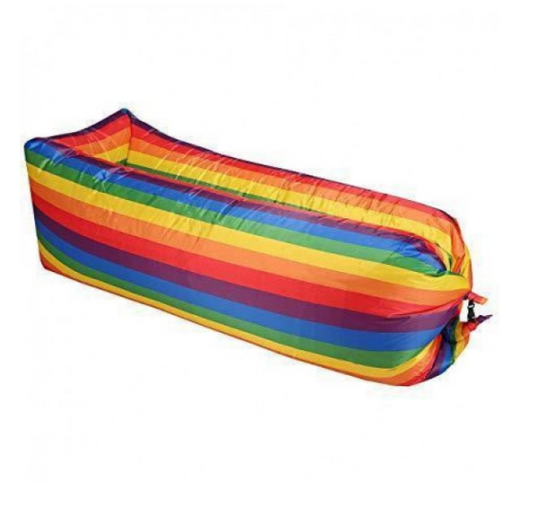 

Надувной матрас-ламзак AIR-sofa Rainbow Радуга Разноцветный 2.35м