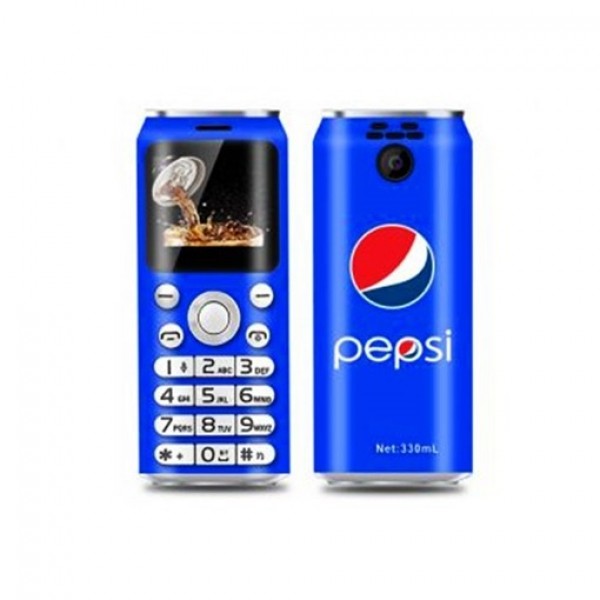 

Мини телефон Bluetooth Гарнитура GTStar Pepsi Синий