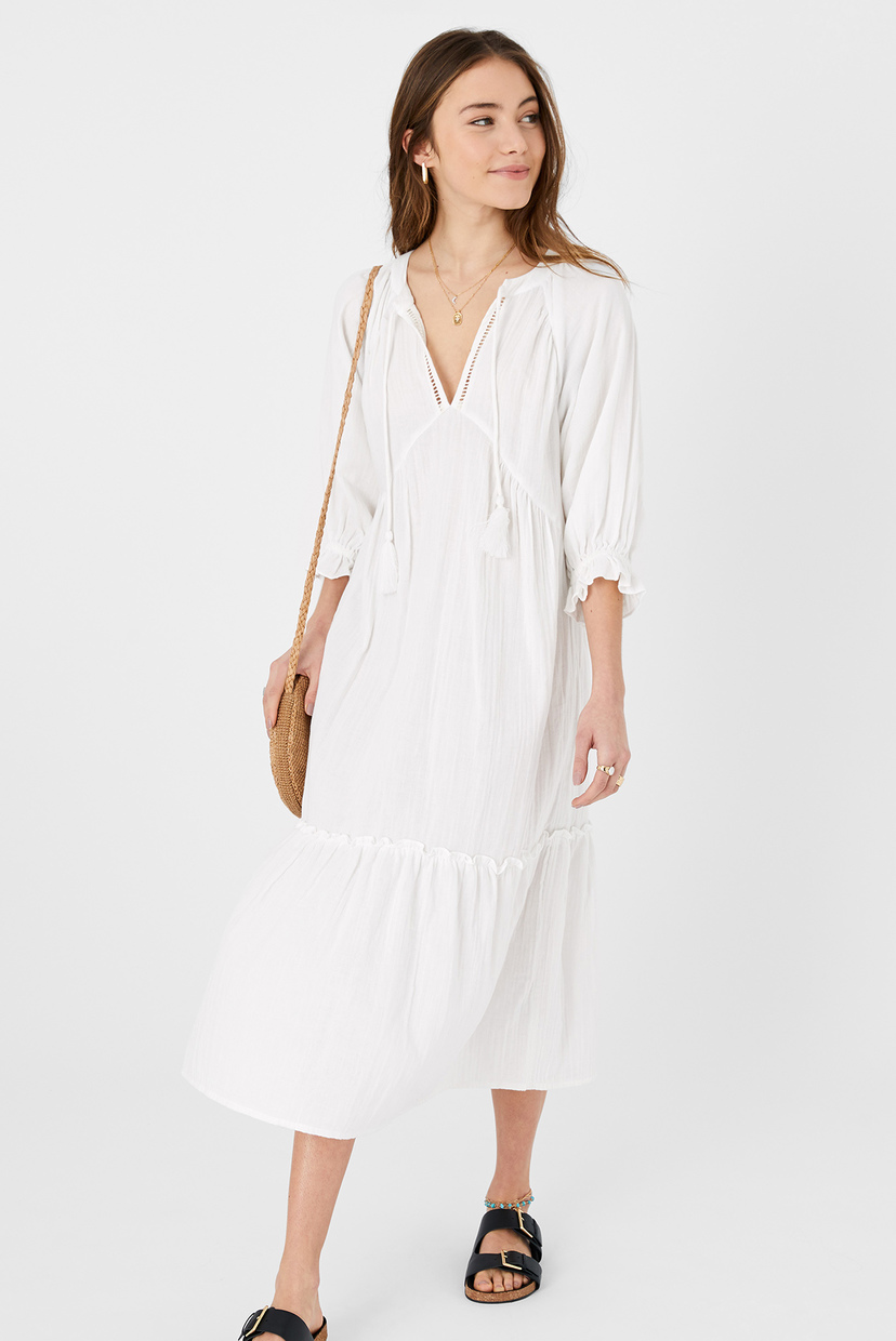 

Женское белое платье CRINKLE MAXI OVERSIZE Accessorize  197196, Женское белое платье CRINKLE MAXI OVERSIZE Accessorize XS 197196
