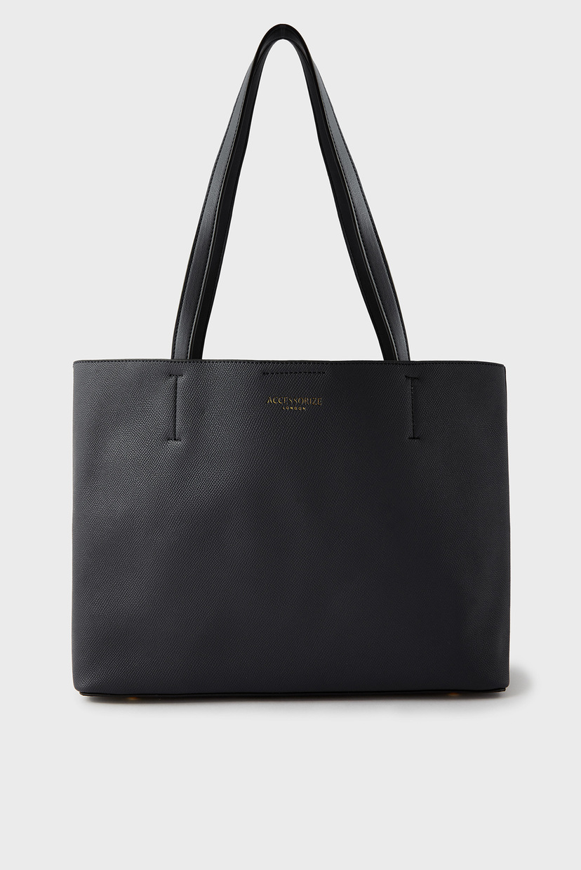 

Женская черная сумка LEO TOTE Accessorize OS 190063