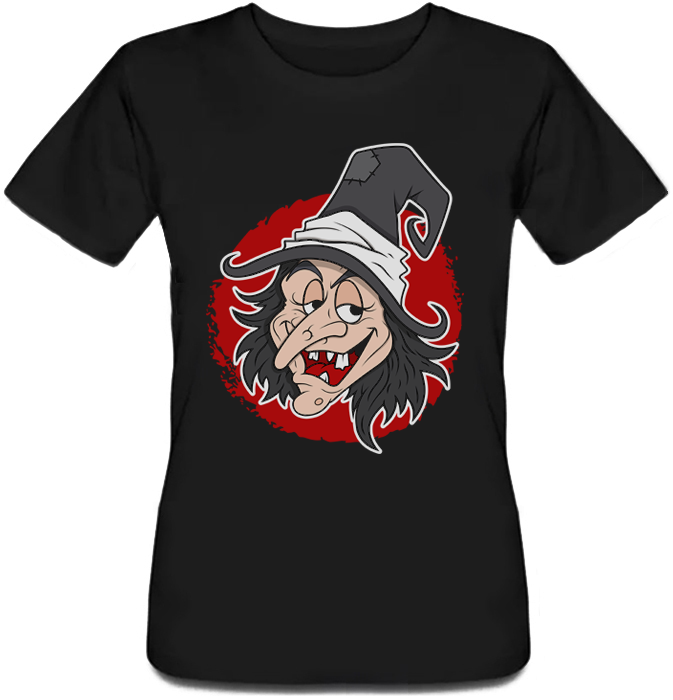 

Женская футболка Fat Cat Halloween (чёрная) XXL 33709