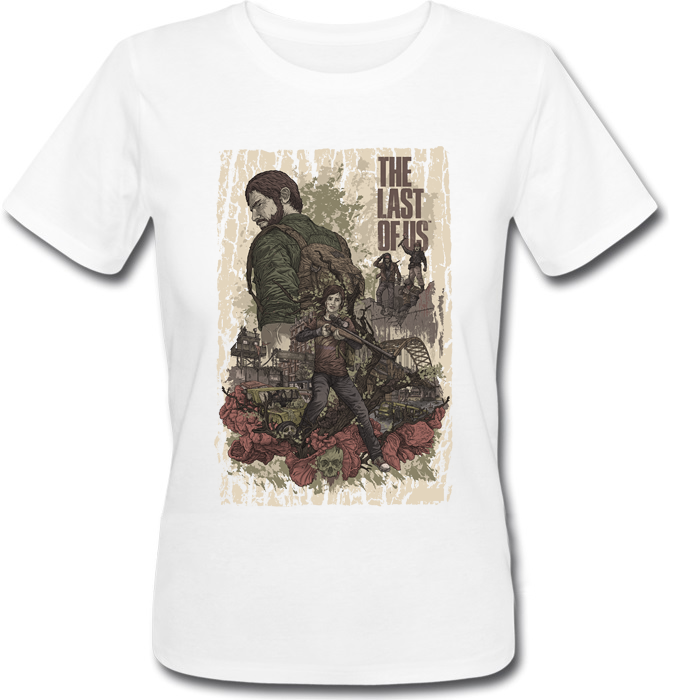 

Женская футболка Fat Cat The Last Of Us (белая) XXL 30155