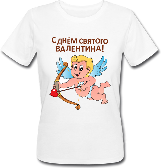 

Женская футболка Fat Cat С Днём Святого Валентина!  24530, Женская футболка Fat Cat С Днём Святого Валентина! M 24530