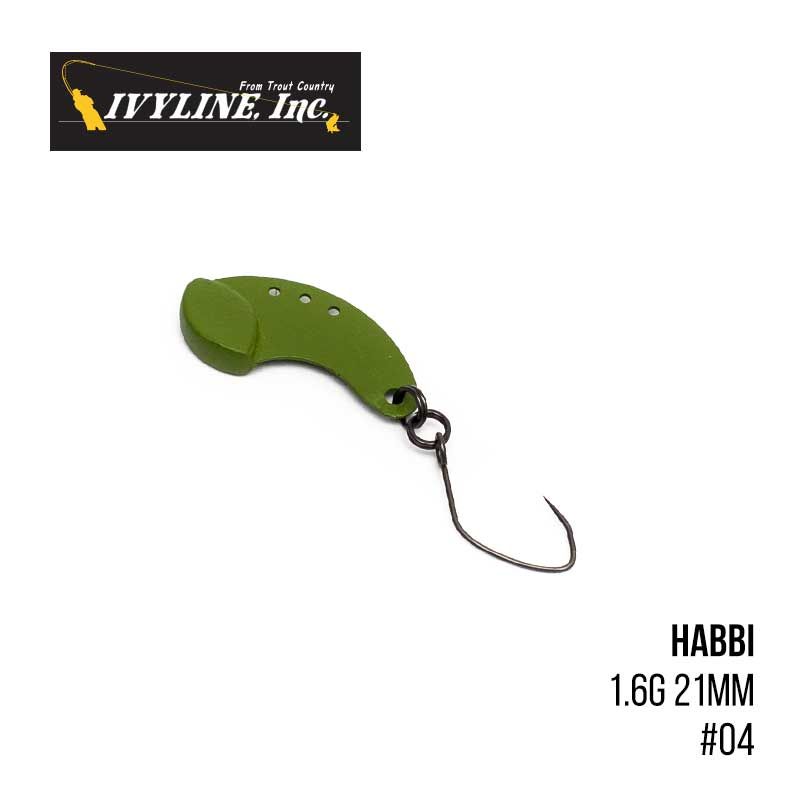 

Блесна Ivyline Habbi 1.6g 21mm (04)