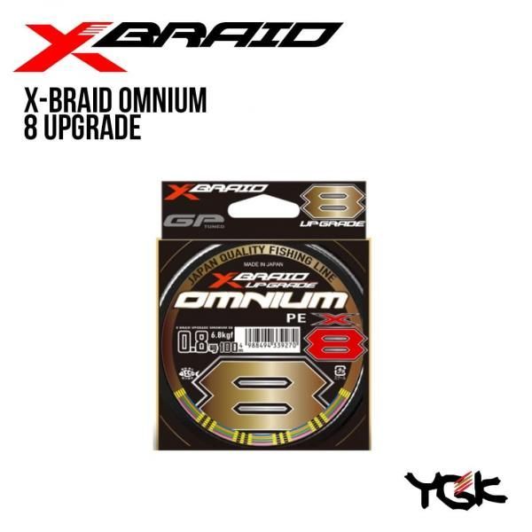 

Шнур плетеный YGK X-Braid Upgrade Omnium X8 200m (1.5 (14.0kg))
