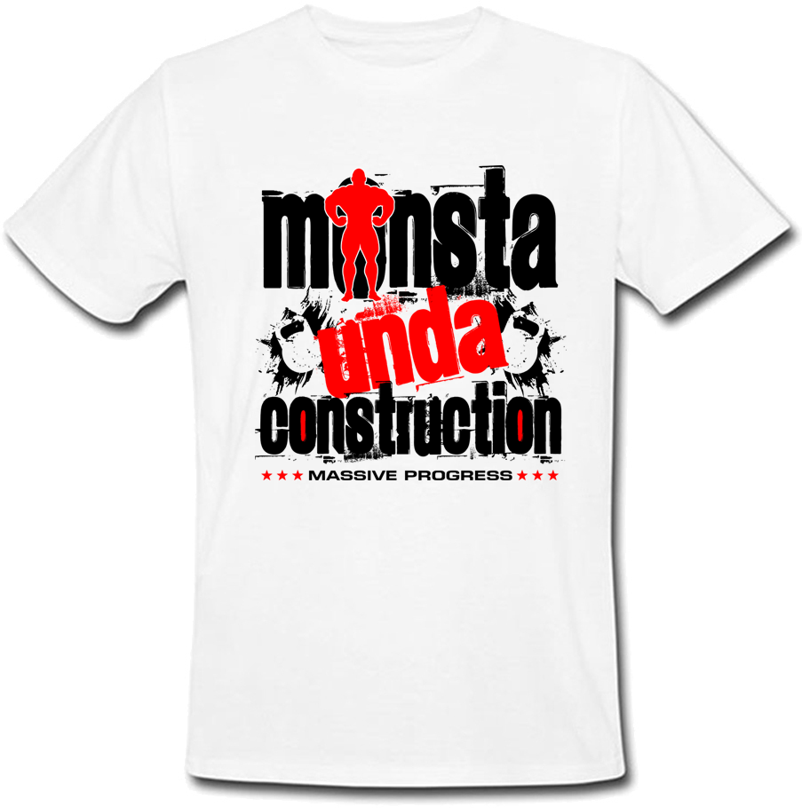 

Мужская футболка Fat Cat Monsta Unda Construction (белая)  28603, Мужская футболка Fat Cat Monsta Unda Construction (белая) M 28603