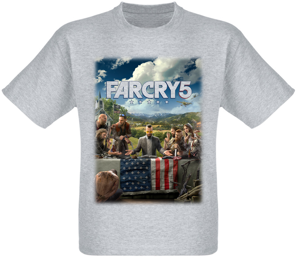 

Футболка Fat Cat Far Cry 5 (меланж)  20003, Футболка Fat Cat Far Cry 5 (меланж) M 20003