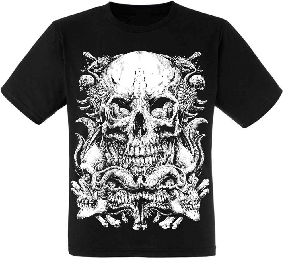 

Футболка Fat Cat Too Many Skulls  12784, Футболка Fat Cat Too Many Skulls S 12784