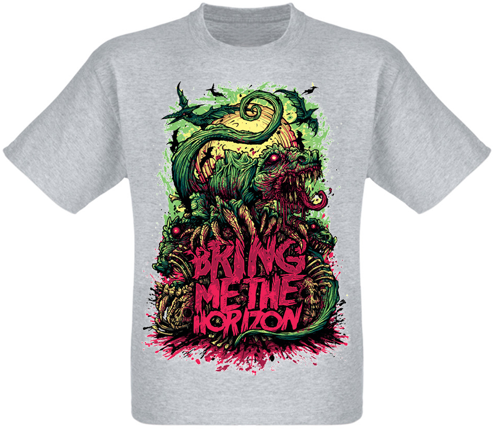 

Футболка Fat Cat Bring Me The Horizon "Devil Dinosaur" (меланж)  13045, Футболка Fat Cat Bring Me The Horizon "Devil Dinosaur" (меланж) M 13045