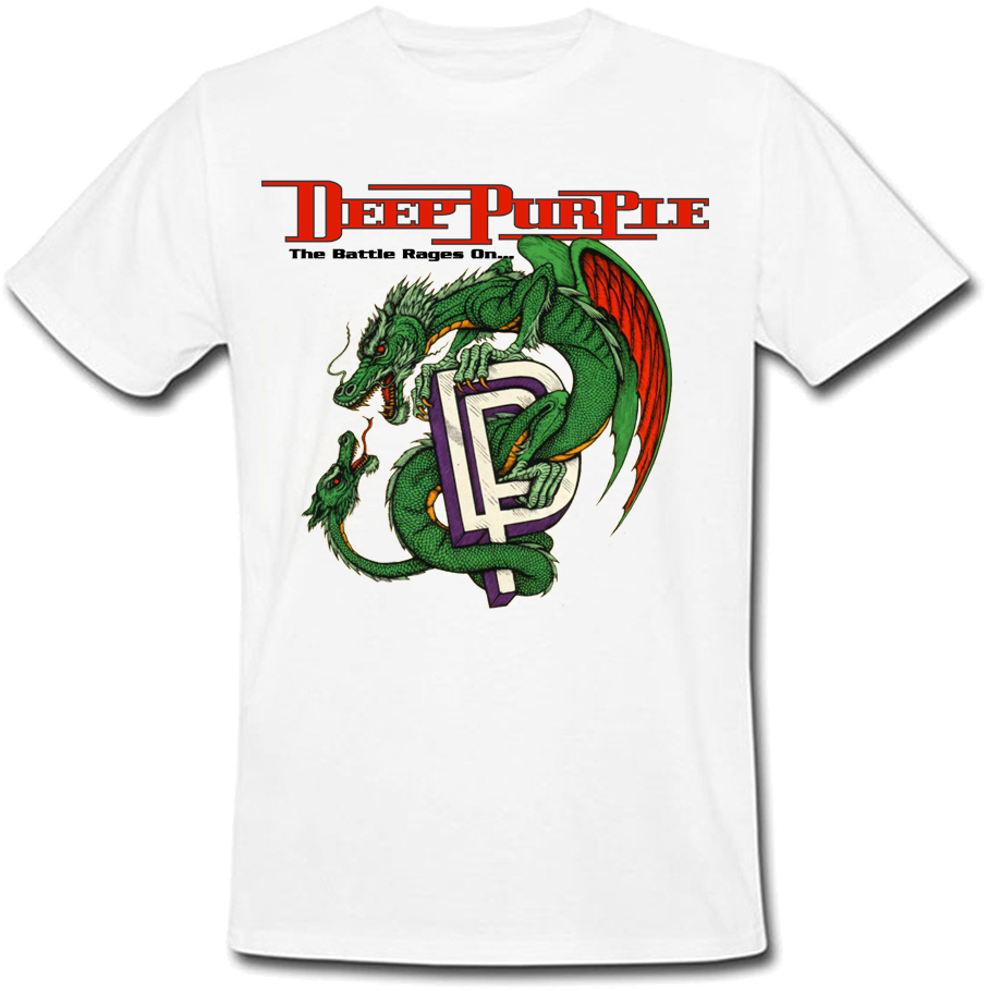

Футболка Fat Cat Deep Purple - The Battle Rages On (белая) XXL 18505