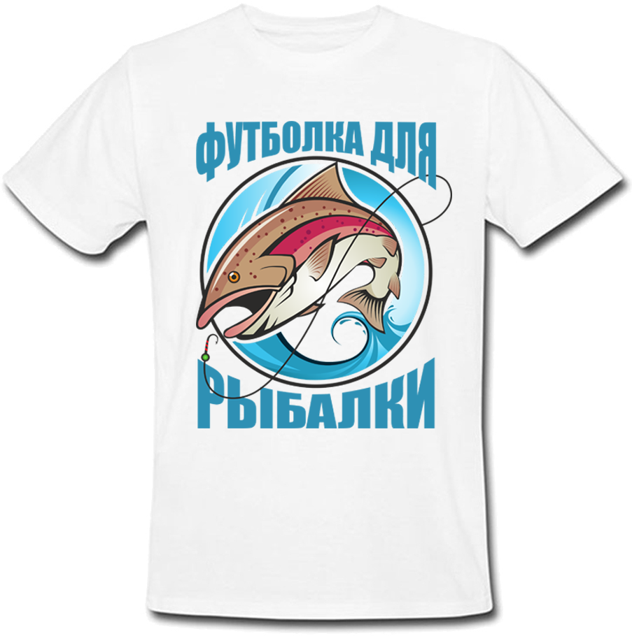 

Мужская футболка Fat Cat для рыбалки (белая) XXL 27202