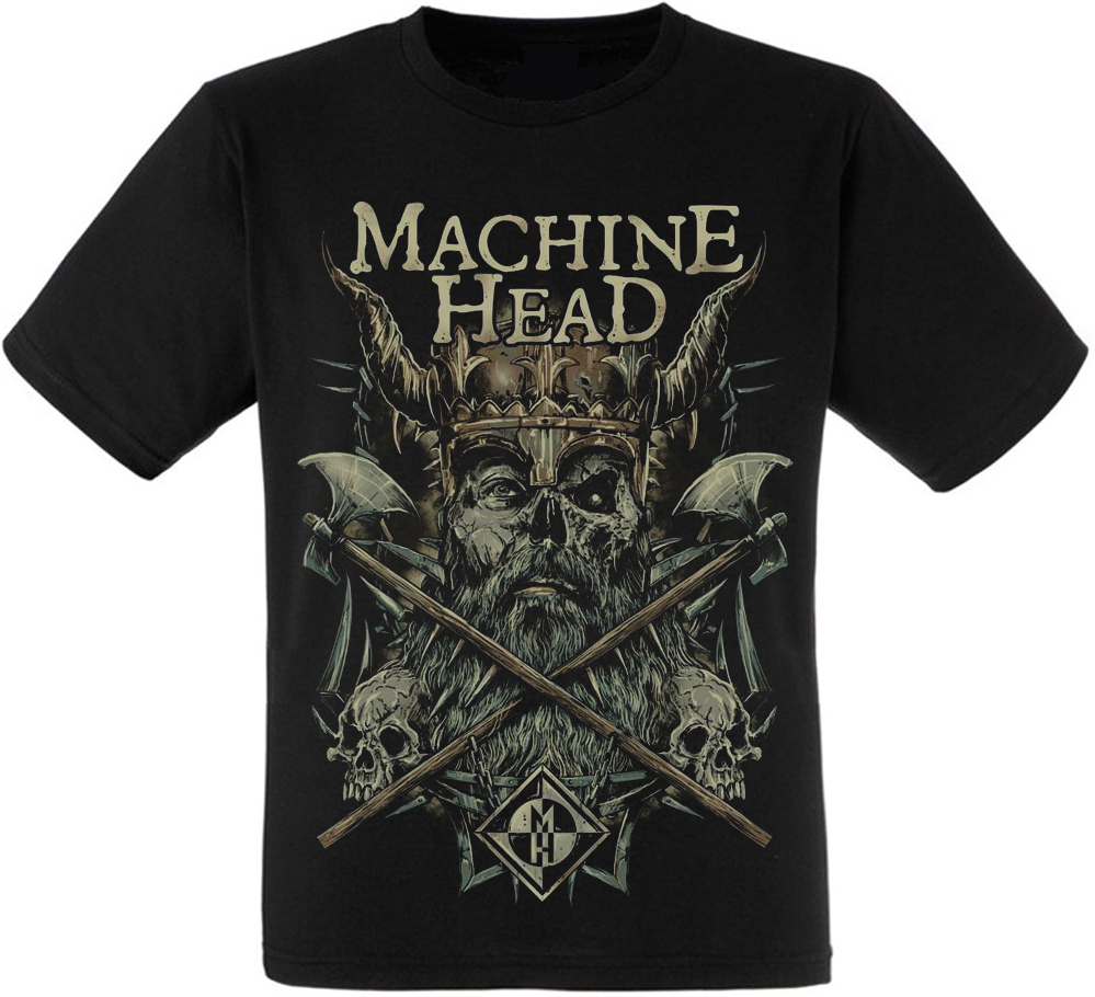 

Футболка Fat Cat Machine Head (viking with axes) XXL 11937