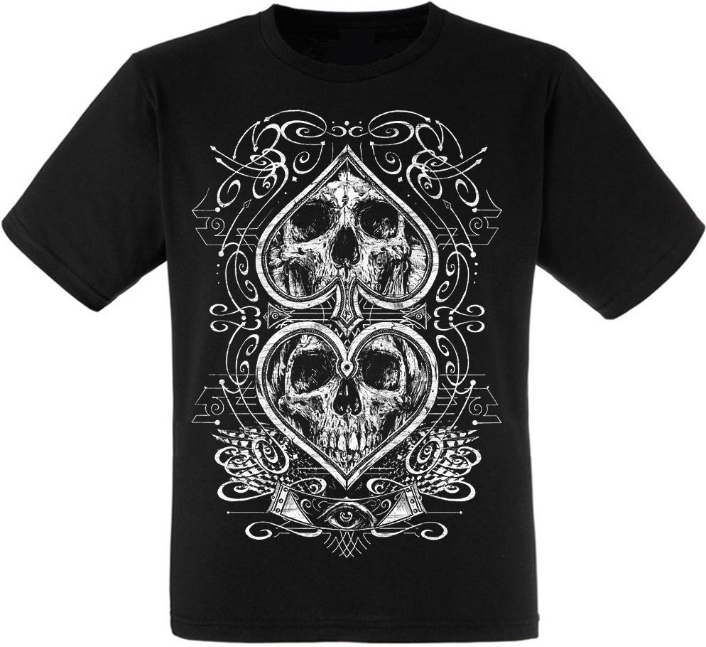 

Футболка Fat Cat Skull (peak and heart) XXL 12774