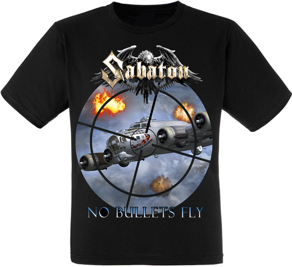 

Футболка Fat Cat Sabaton "No Bullets Fly" (односторонняя)  12919, Футболка Fat Cat Sabaton "No Bullets Fly" (односторонняя) S 12919