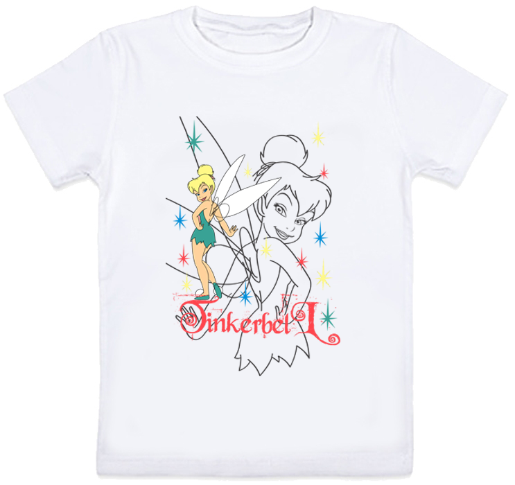 

Детская футболка Fat Cat "Tinker Bell" (белая) 152 27577