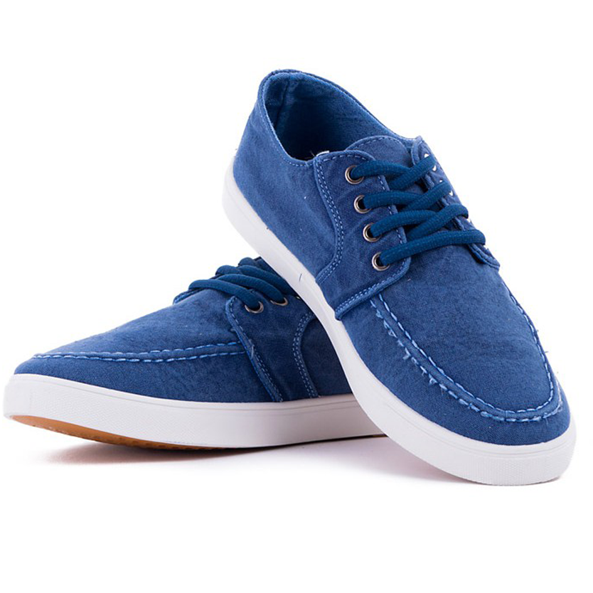 

Мужские кеды-мокасины Wonex синие blue 40 11727