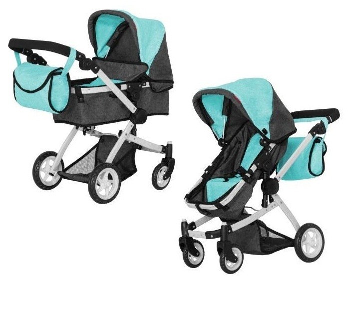

Коляска для CARRELLO MAESTRO 9651B MIDDLE BLUE 2в1
