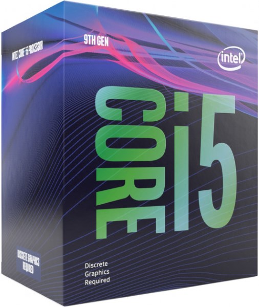 

Процесор CPU Core i5-9400F 6 cores 2,90Ghz-4,10GHz(Turbo)/9Mb/s1151/14nm/65W Coffee Lake-S (BX80684I59400F) BOX