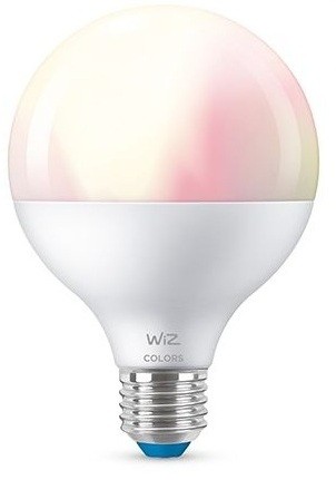 

Світлодіодна лампа WiZ SMART LED WiFi G95 E27 TR Color & White 1055lm 2200K-6500K 12W (WZE20089581)