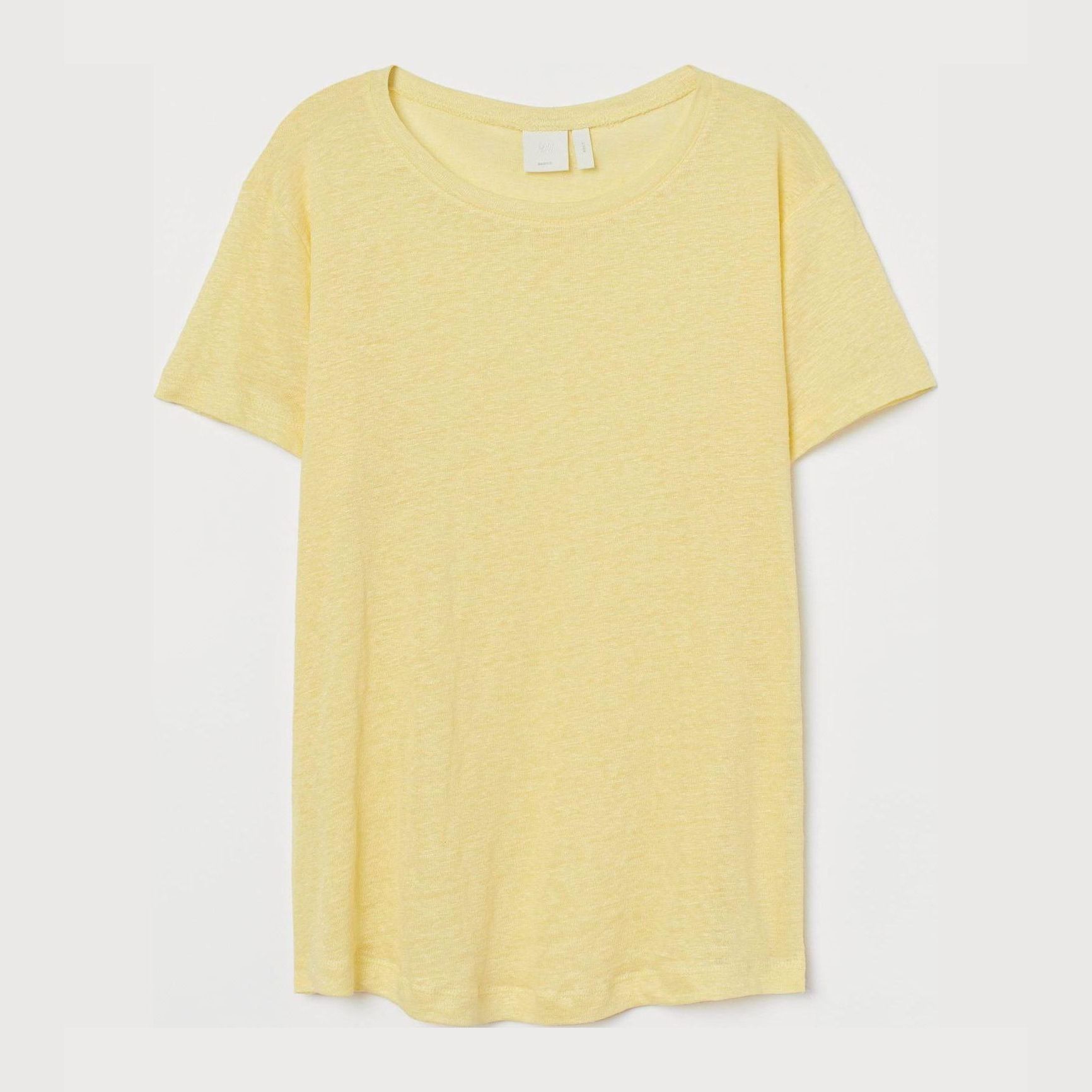 

Футболка H&M 8204841-ACUU L Желтая