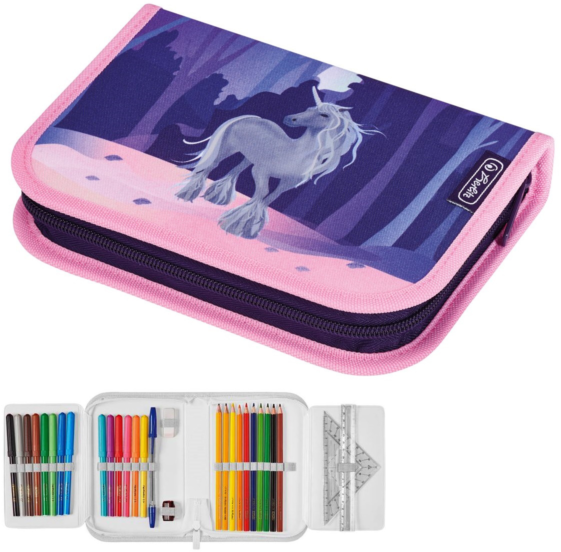 

Пенал с наполнением 31 предмет Herlitz Fantasy Фантазия (50032938)
