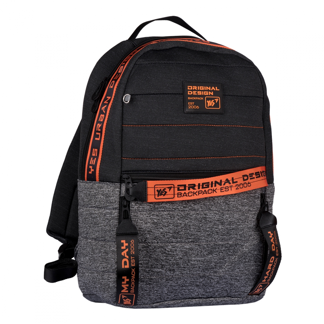 

Рюкзак Yes T-122 Urban disign style Orange 18л (558750)
