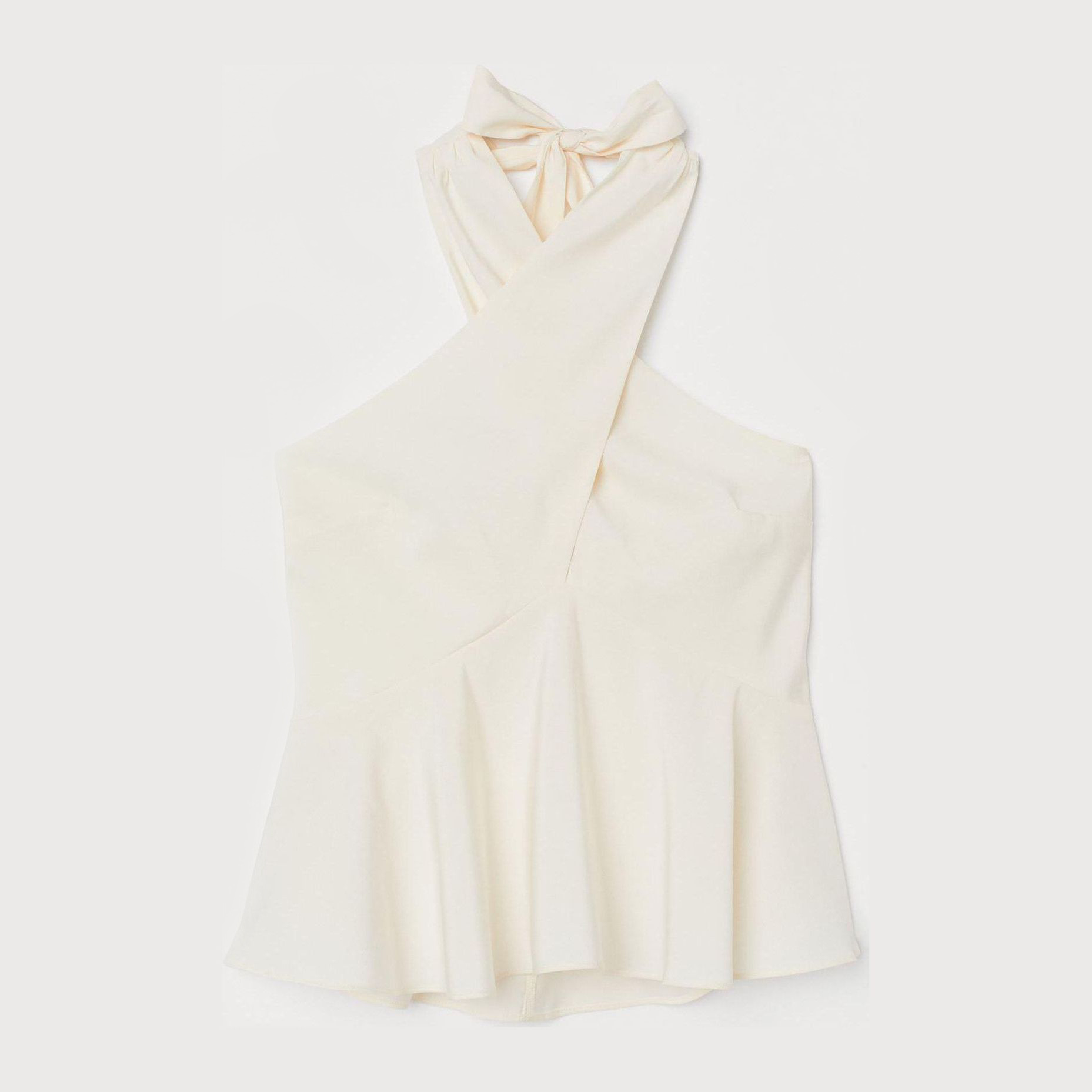 

Топ H&M 7721120-ABAK 38 Молочный