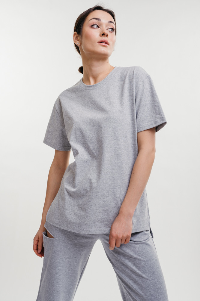 

Женская светло-серая футболка с принтом Минни Маус на спине Arjen размер XS-S (26490-LG-XS-S)