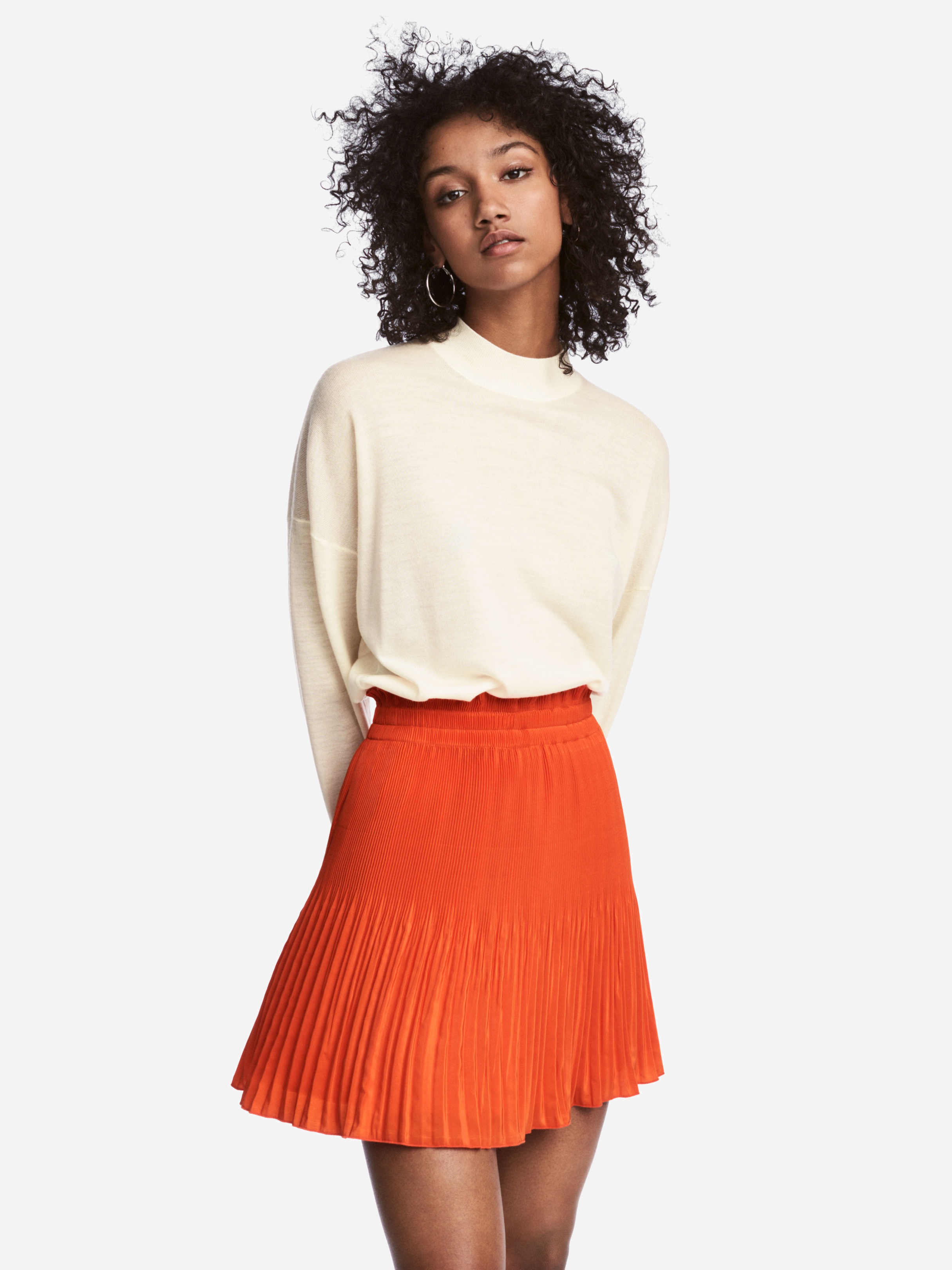 

Юбка H&M 5361626-ACXT 40 Темно-оранжевая