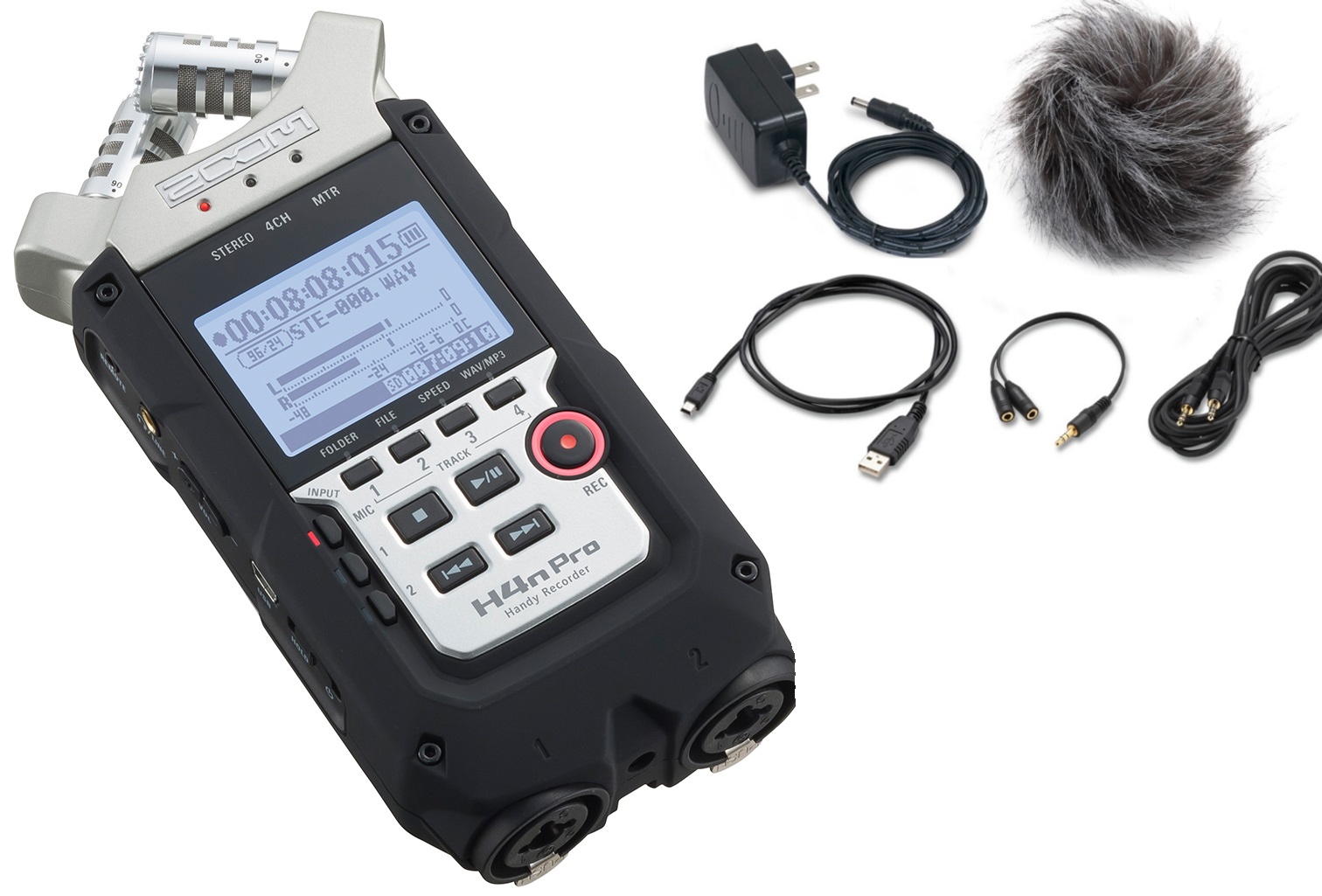 Диктофон цифровой Zoom H4n PRO + APH4nPro фото, отзывы