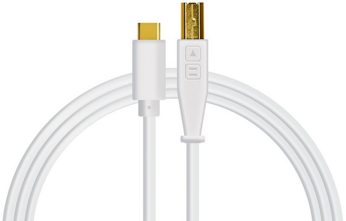 

USB-кабель DJ Techtools Chroma Cables: USB-C White (Type-C to USB-B)