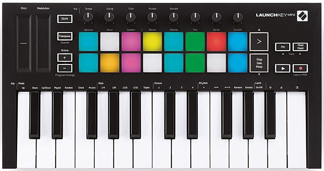 

MIDI-клавиатура Novation LaunchKey Mini MK3